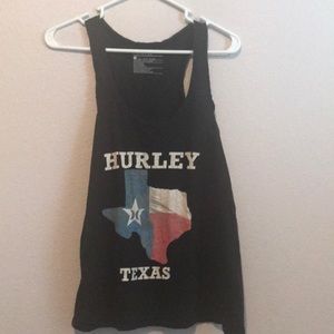 hurley racerback tank